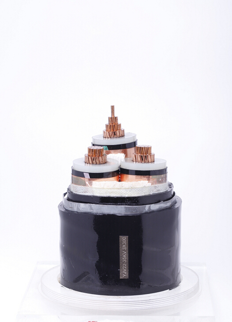 Cable de alimentación de un solo núcleo de alta capacidad de 3.6/6kV con conductor de cobre y aislamiento XLPE para aplicaciones aéreas