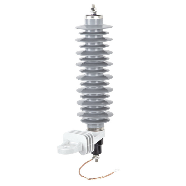 Lightning Arrester óxido de metal zinc para línea superior para alto voltaje