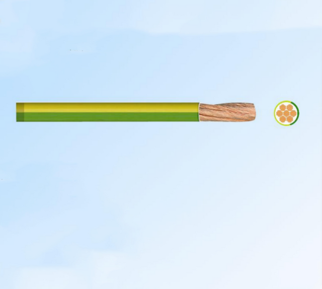 Cable de potencia flexible RV H07V-K con conductor de cobre y aislamiento de PVC para una mayor movilidad