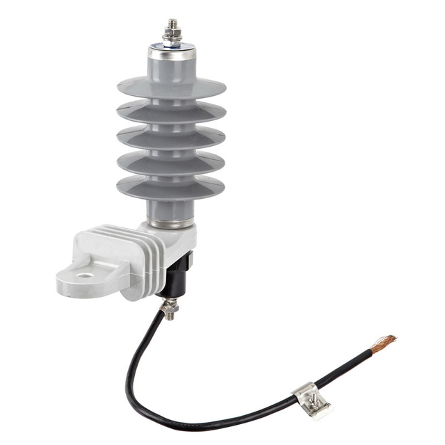 Lightning Arrester óxido de metal zinc para línea superior para alto voltaje