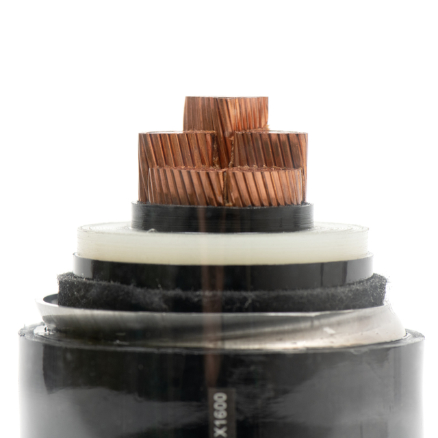 Cable de alimentación aislada XLPE de alto voltaje con vaina corrugada de aluminio para una eficiencia de transmisión mejorada
