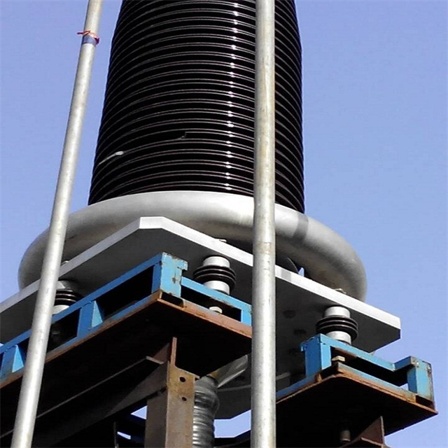 Tipo de buje de porcelana de 76/132kV Terminación del cable de alimentación al aire libre