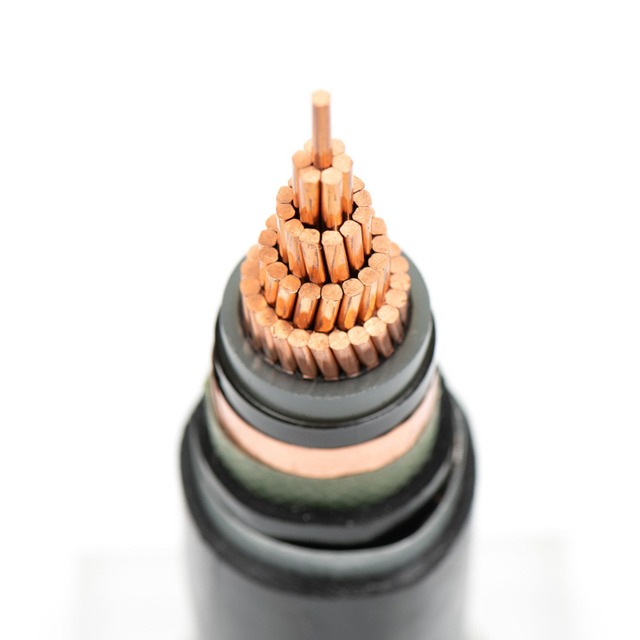 Cable de distribución blindada de acero XLPE de 2kv Triple Cobre XLPE
