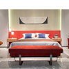 Modern de lujo Hogar/Hotel King Size Lether/Fabric Bed