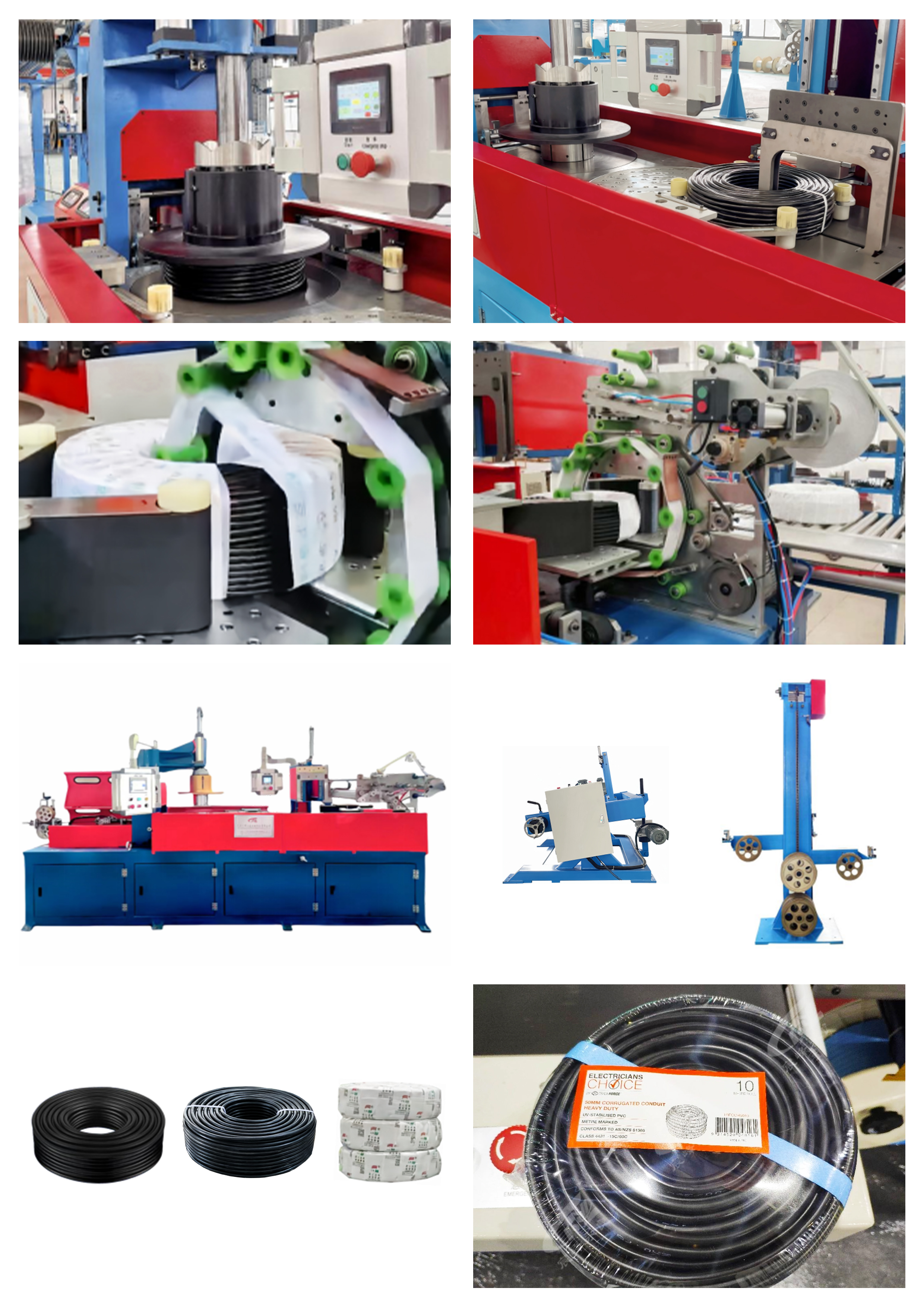 1860 Automatic Coiling Belting and Shrink Packing Machine 1860 Máquina automática de embalaje de vela y encogimiento