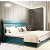 Modern de lujo Hogar/Hotel King Size Lether/Fabric Bed