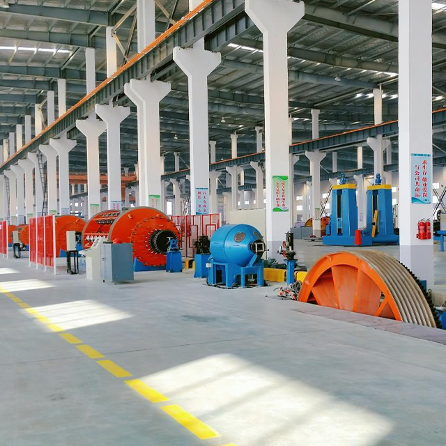 Máquina de variedad rígida de 500 rpm para conductores de alta resistencia