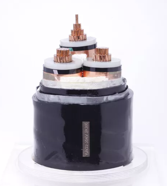  Cable el&eacute;ctrico al aire libre del conductor de cobre s&oacute;lido del cable plano 0.6/1kV