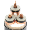 Cable de alimentación aislada XLPE de voltaje medio avanzado con revestimiento de PVC para calificaciones de 3.6-6kV y 26-35kV