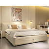 Modern de lujo Hogar/Hotel King Size Lether/Fabric Bed
