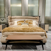 Modern de lujo Hogar/Hotel King Size Lether/Fabric Bed